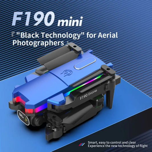 Drone Plegable con cámara HD F190 mini